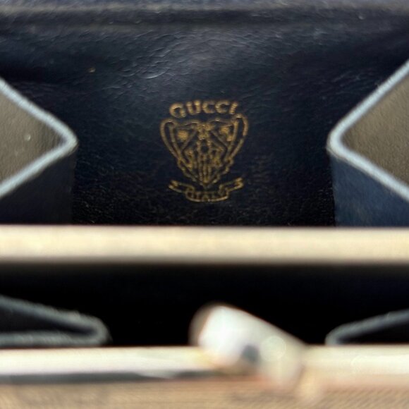 VTG Auth GUCCI Supreme GG Micro Monogram Coated Canvas MINI Coin Purse - Picture 9 of 10